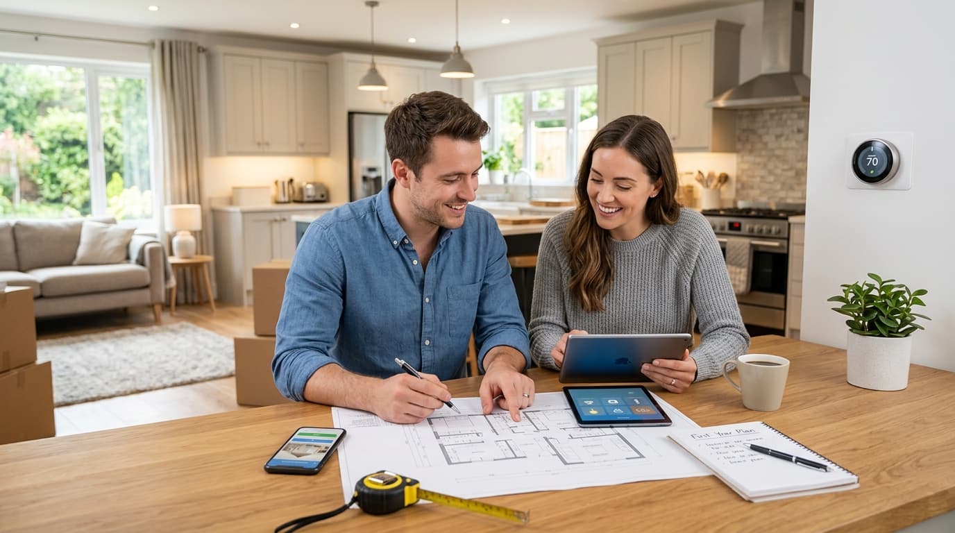 Smart Home Improvement Decisions After Buying a House: Your First-Year Action Plan