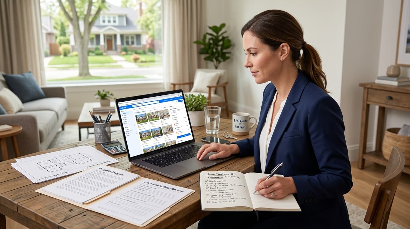 How to Research Before Hiring Contractors and Buying Homes